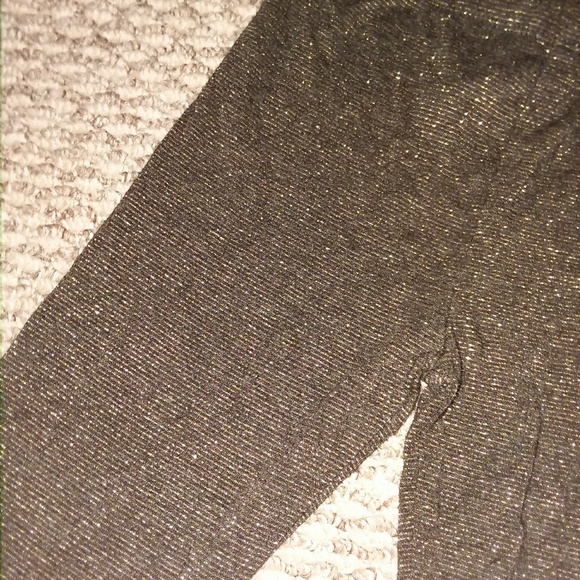 **NWOT** Kardashian Kids Girls Gold Sparkle Pants - Picture 4 of 4